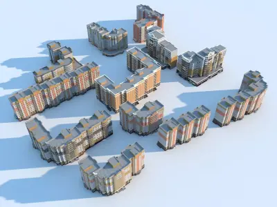 Building Set 3D model