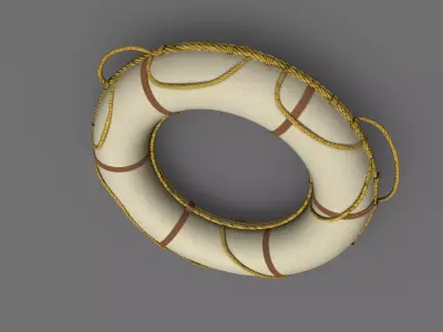 Life Buoy Ring 3D model
