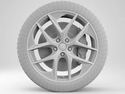 Seat Leon Rim 3D model