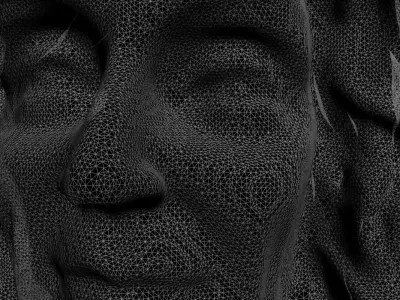 Jean de La Fontaine Bust 3D model