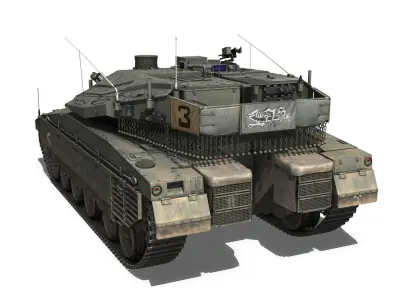 Merkava IV -  Lahav Company 3D model