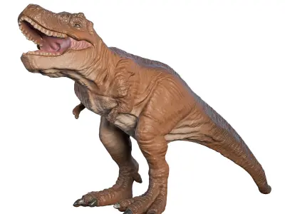 Dinosaurs toys 3D model