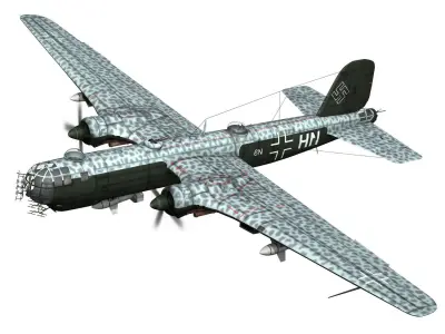 Heinkel He-177 - Greif - 6NHN 3D model