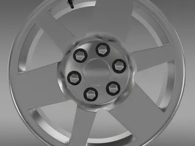 GMC Yukon XFE rim 3D model