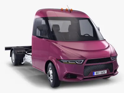 Generic Truck Chassis Frame v 1 3D model