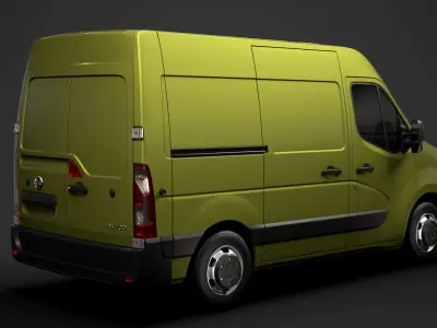 Nissan NV 400 L1H2 Van 2020 3D model