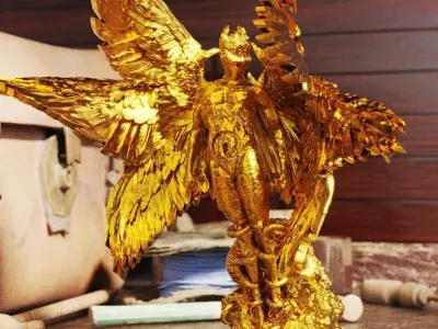 Demon Fraktal Free 3D print model