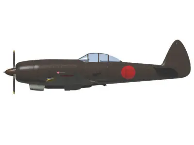 Tachikawa Ki94II 3D model