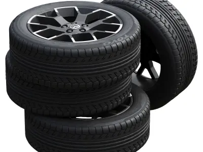 Mazda wheels 3D model