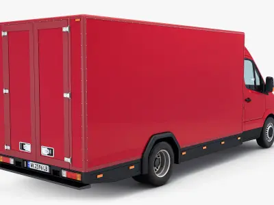 Mini Truck Box v 2 3D model