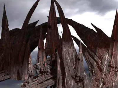 River styx Rocks 2 3D model