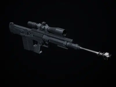 GM6 Lynx PBR Low-poly 3D model