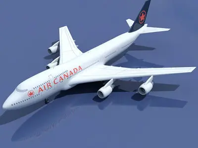 Air Canada Boeing 3D model