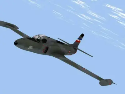 J21 Jasteb Low-poly 3D model