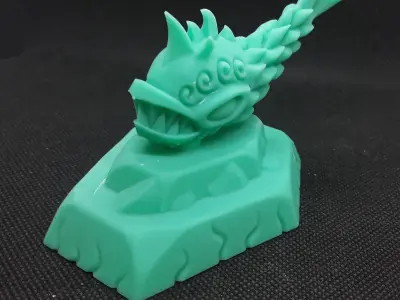 Angry fish 3d print Free 3D print model