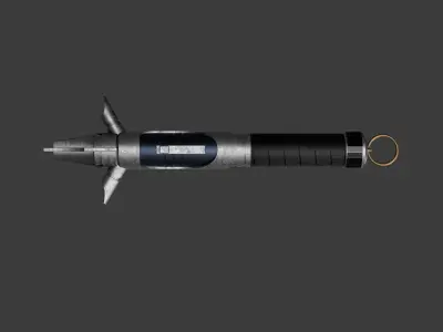 Darth Atrius Lightsaber - Var B - 3D printable 3D print model