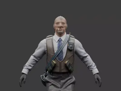 NUMBER K - CS2 Free 3D model