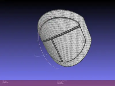 Star Wars The Mandalorian Cara Dune Shin Armor 3D print model