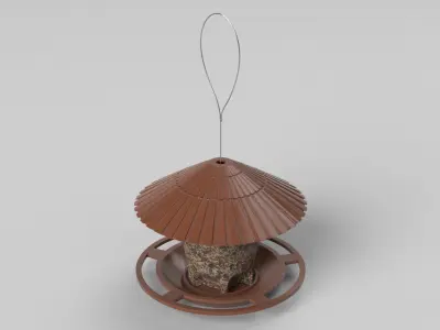 Bird Feeder 3D model