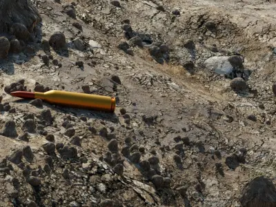 Ammo - bullet Free 3D model