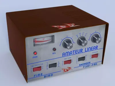 Fire Bird - Swinger F-100-4-BIL 3D model