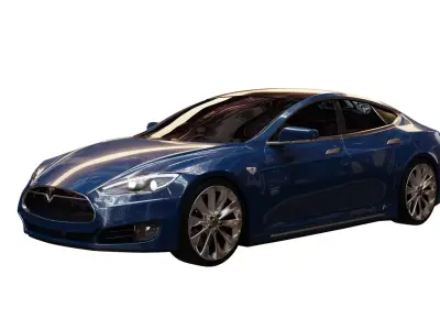 Tesla Model S Free 3D model