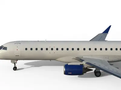 Embraer 190 3D model