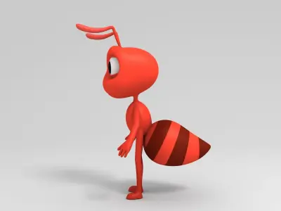 Ant Character 3D model