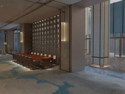 The Hotel Lobby 15 3D model