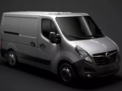 Opel Movano L1H1 Van 2020 3D model