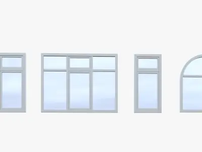 windovs Low-poly 3D model