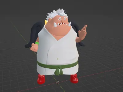 S-Shark Seraphim - One Piece 3D model