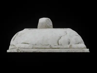 Tortoise statue of turtle 3D model