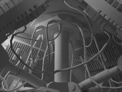 RADA Anty Drone EWS Low-poly 3D model