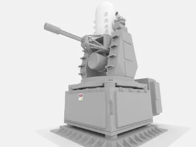 phalanx ciws 3D model
