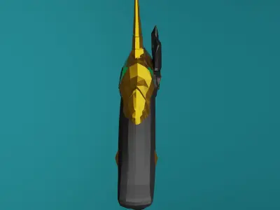 Ferryman Pistol Sea of Thieves Low-poly 3D model