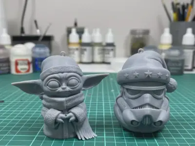 Star Wars Christmas Tree Decorations 3D Print   3D print model