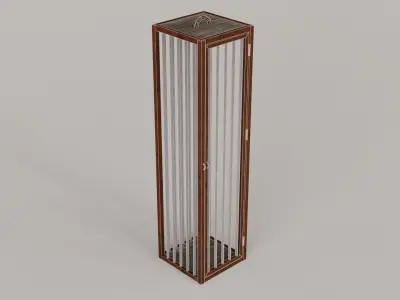 Medieval Cages Gibbets - Low-poly PBR Low-poly 3D model