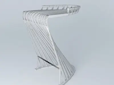 Pantosh bench - Generic Free 3D model