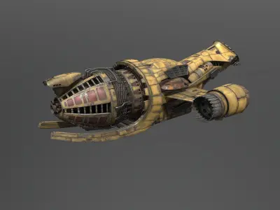 28Serenity spaceship 3D model