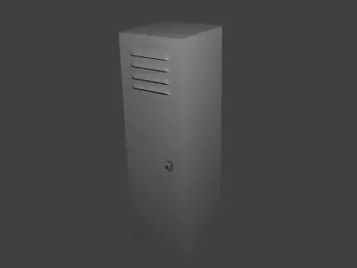 gym locker Free 3D model purchase