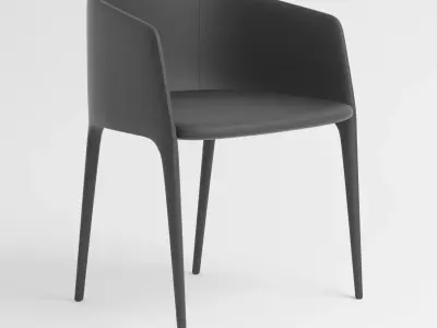 Achille Armchair Free 3D model