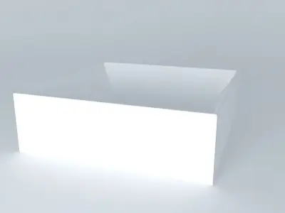 pia apoio bathroom sink Free 3D model