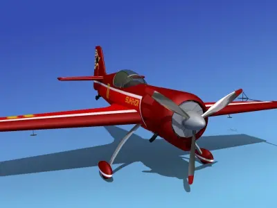 Sukhoi SU-26 Aerobat V07 3D model