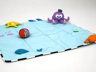 Play mat 3D model