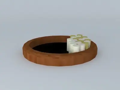 Rest Redondo to Pot 3D model