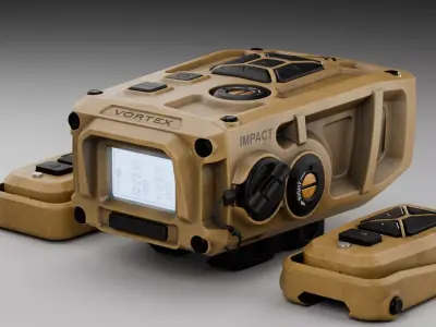 Rangefinder Vortex Impact 4000 Rail Low-poly 3D model