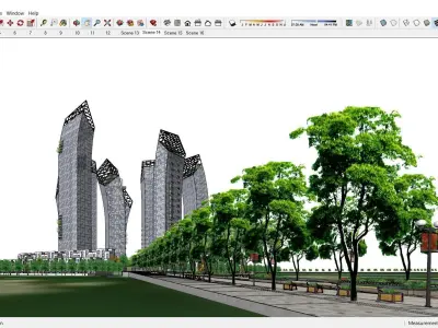 Sketchup Complex C7 3D model