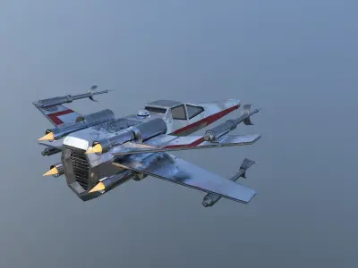 Star Wars X-Wing 3D model
