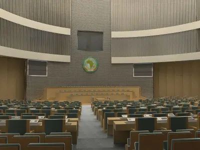 Conference room 3D model